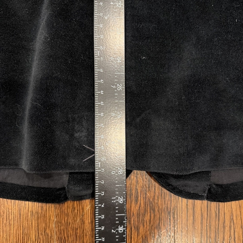 Vintage New Fink Blazer Mens Med Dark Blue Velvet Velour Lined 70s Retro - Picture 16 of 16